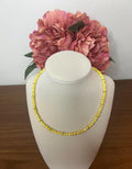 The 2026 Agate Cube Color Collection - 17.0” necklaces in vibrant colors