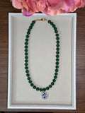 2026 Handmade Beaded Gemstone Necklaces – Floral Charm, Delicate Jewelry